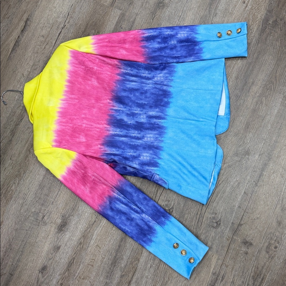 Lioness Yellow, Pink, and Blue Blazer - Picture 3 of 3